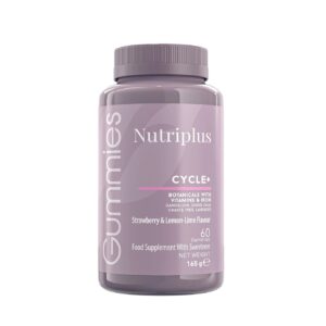 مکمل پاستیلی برای تسکین علائم قاعدگی Nutriplus (PMS) مکمل پاستیلی برای تسکین علائم قاعدگی
