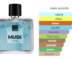 ادوتویلت مردانه ماسک اکسهل MUSK EXHALE