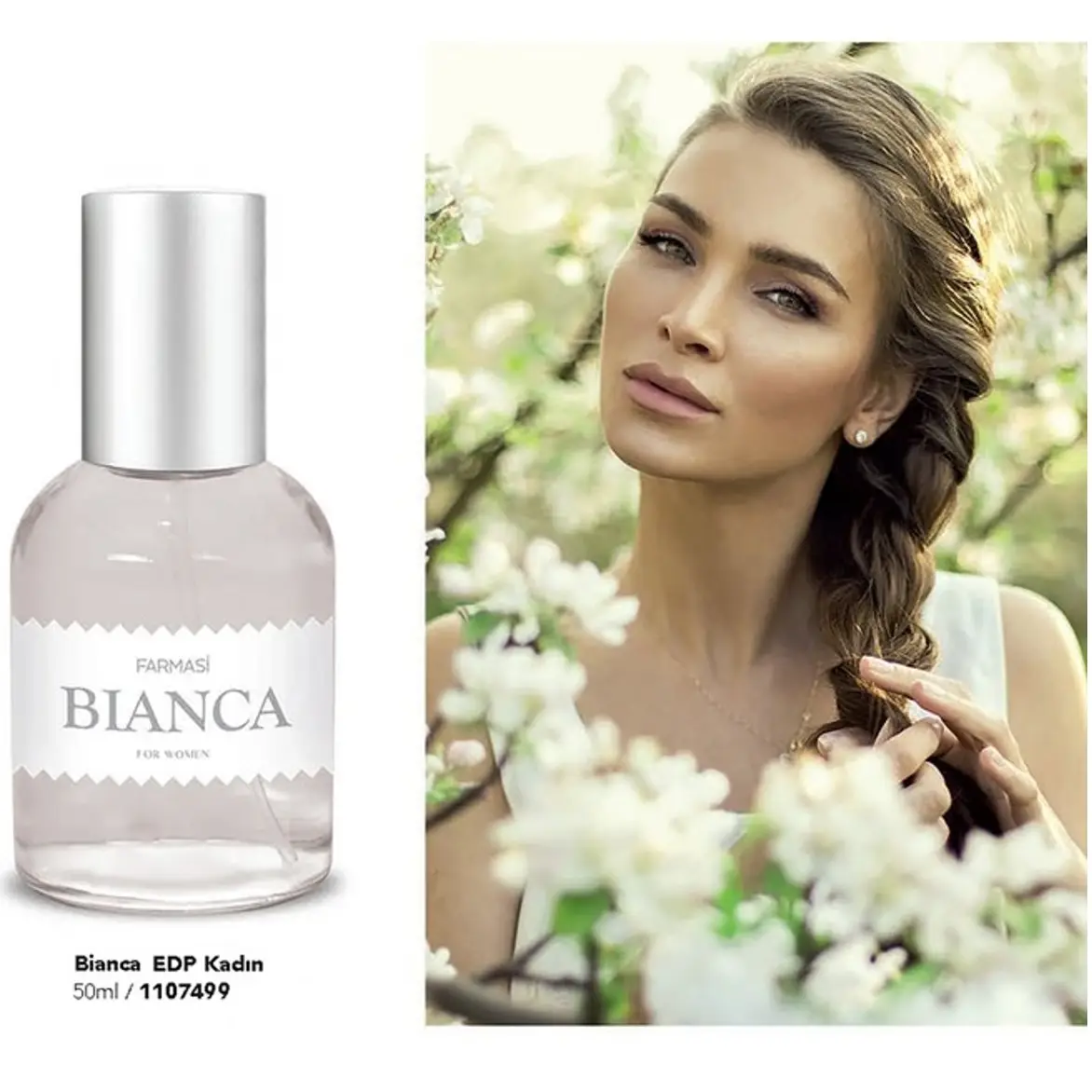 ادوپرفیوم زنانه بیانکا Bianca فارماسی حجم ۵۰ میل ادوپرفیوم زنانه بیانکا Bianca فارماسی حجم ۵۰ میل - Image 3