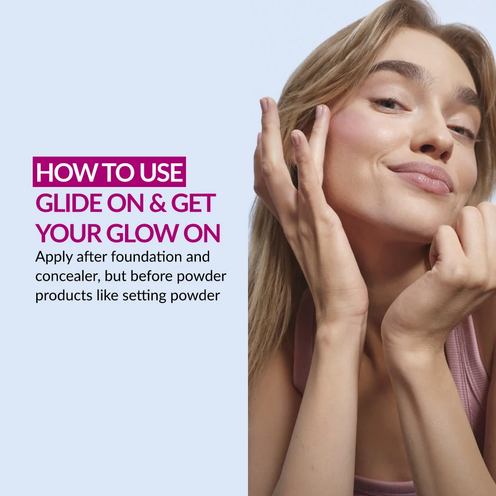 رژگونه استیکی کرمی Get Glowin کالر ترند آون